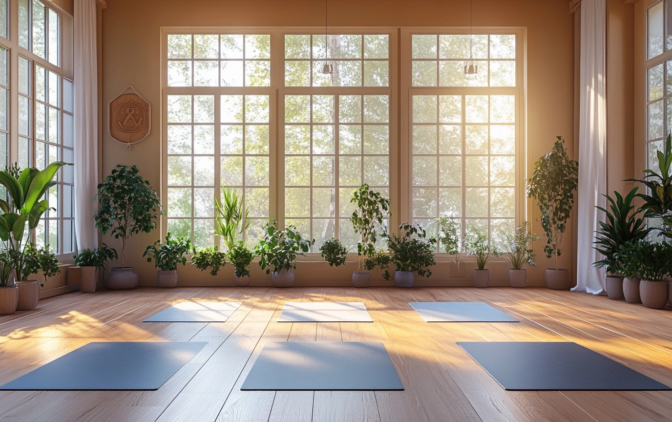 Затишне місце для практики йоги